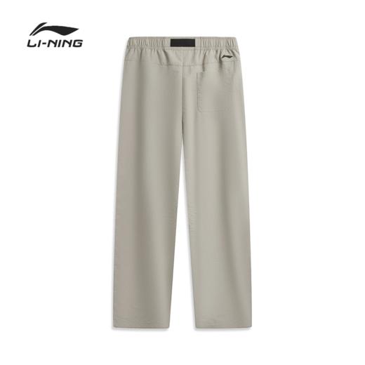 李宁户外CF溯男子直筒冰感舒适防泼水宽松运动长裤AYKW105 商品图5