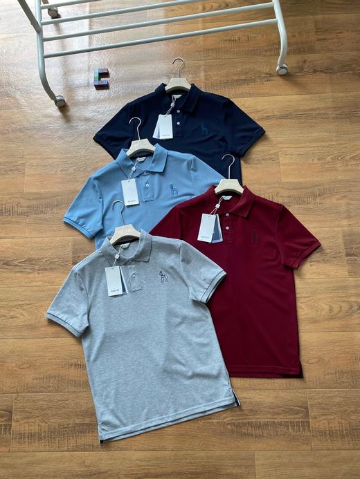 哈吉斯夏季凉感男士商务休闲翻领POLO衫 商品图4