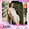 南法SJD/soie jardin3#新款Liberty进口桑蚕丝唐夏山印花温柔家居套头短套装S332TD85 商品缩略图0