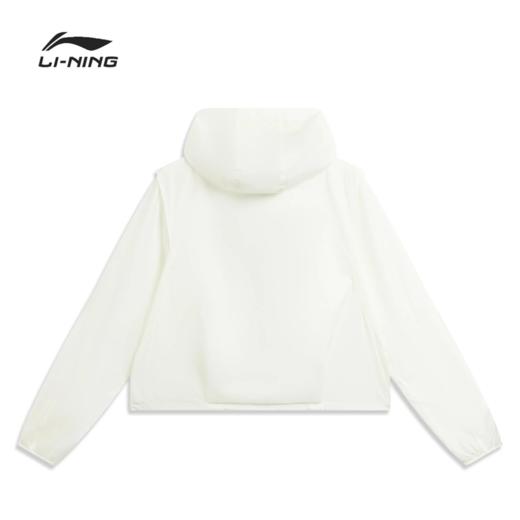 【白鹿同款】李宁女子抗紫外线防晒宽松运动风衣AFDW512 商品图4