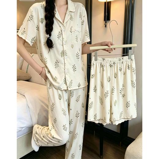 衣号目标云朵棉三件套女睡衣套装1720(L-XL)（下单请备注颜色尺码） 商品图2