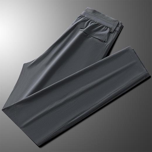 LUCKY DEER幸运鹿春夏运动户外休闲裤冰感透气轻肤耐磨时尚通勤速干长裤 商品图4