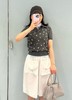 女款闪钻Polo针织短袖上衣zo017 商品缩略图3