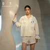 微笑豚豚』桑罗江豚印花桑蚕丝睡衣套装女夏家居服可外穿2026新款 商品缩略图1