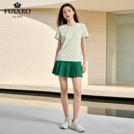 “单拍不发，加购2件到手79元”FUSARO 冰感变光防晒T恤短袖 百年意大利品牌 男女同款 循环透气 持久凉爽 7色可选 商品图4