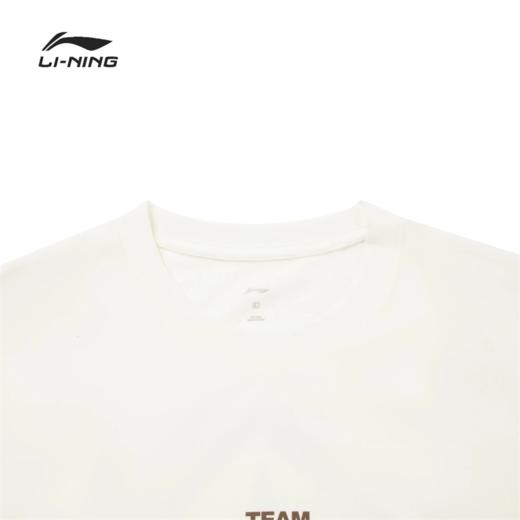 李宁吉米巴特勒男子冰感舒适宽松短袖文化衫AHSW029 商品图4