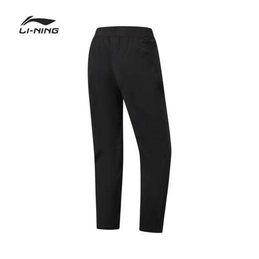 李宁女子平口冰感舒适防晒健身系列针织运动裤AKYW060 商品图5