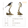 铜师傅《铜师傅百鸟集》之针尾娇鹟 客厅桌面铜摆件 家居工艺品 商品缩略图5