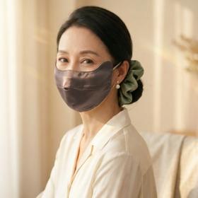 【真丝零感】茧语silora 22姆米双色桑蚕丝防晒口罩 双面色彩双面灵感