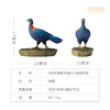 铜师傅 铜摆件《铜师傅百鸟集》之绿尾虹雉 商品缩略图4