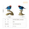 铜师傅 铜摆件《铜师傅百鸟集》之燕尾娇鹟 铜工艺品 家居饰品摆件 商品缩略图5