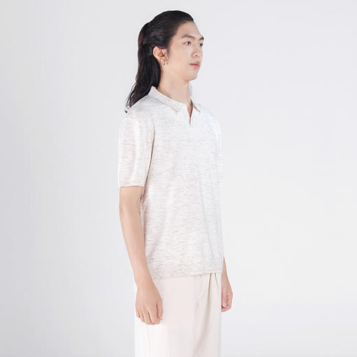 海鸥领针织短袖POLO 商品图1