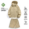 【防晒套装】LUCKY DEER幸运鹿山系防晒服男女夏季户外防晒套装防紫外线冰丝透气可拆卸帽檐防晒皮肤衣 商品缩略图3