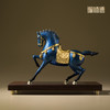 铜师傅《富贵马》客厅桌面铜马摆件 家居装饰工艺品 开业乔迁摆件 商品缩略图4