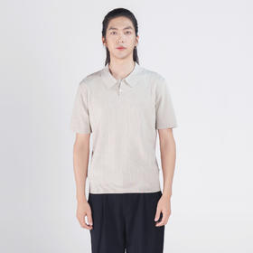 针织短袖POLO