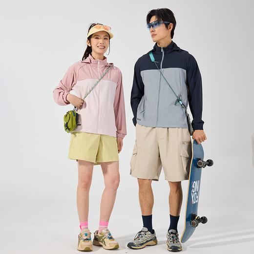 LUCKY DEER幸运鹿轻奢防晒衣高倍防晒冰感透气防紫外线运动户外防晒时尚外套 商品图7