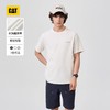 【店庆提前购】【9折】6楼卡特CAT夏款后背印花全棉短袖T恤白色CP1TSX11151C10，吊牌价398，折后价358 商品缩略图0