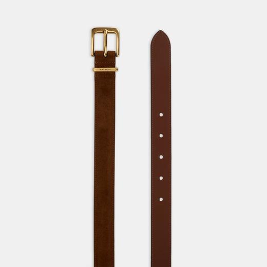 【爆】1楼COACH蔻驰女士麂皮HARNESS HASP针扣腰带 吊牌价750 现价689 商品图2