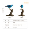 铜师傅 铜摆件《铜师傅百鸟集》之蓝锥嘴雀 商品缩略图4
