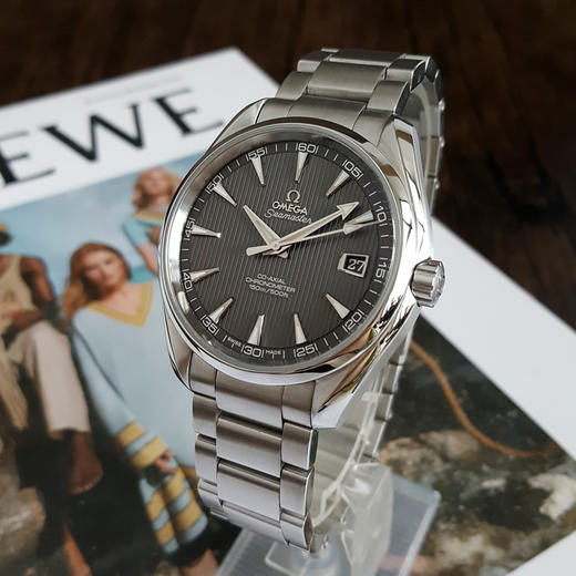 【95新】OMEGA 欧米茄231.10.42.21.06.001天文台认证同轴自动机械机芯日期显示42MM（男款）海马系列精钢140426NJS31 商品图3