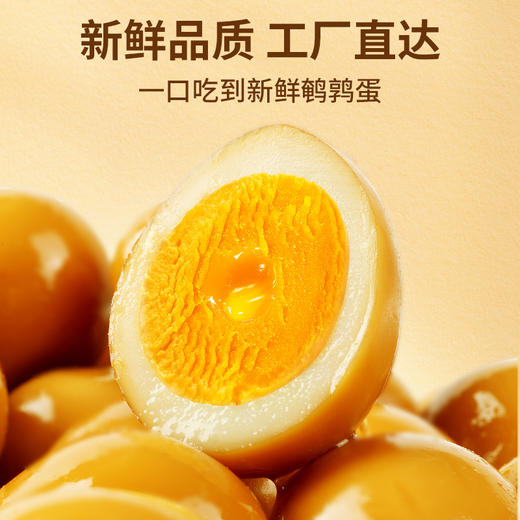 【百草味】老汤慢卤鹌鹑蛋450g 商品图1