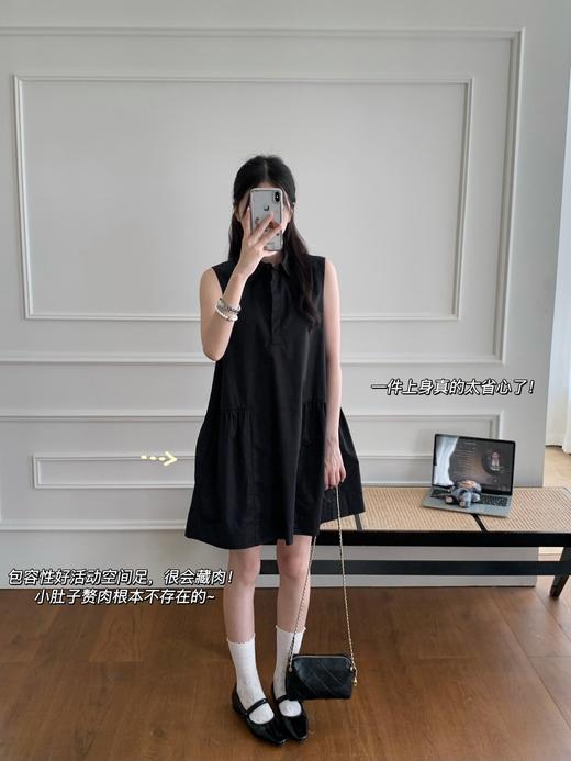 𝐂*𝐬新品无袖衬衫式连衣裙 商品图5