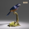 铜师傅《铜师傅百鸟集》之白耳奇鹛 客厅桌面铜鸟摆件 装饰品 商品缩略图2