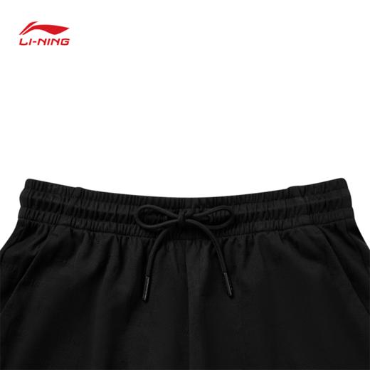 李宁韦德系列男子冰感舒适吸湿排汗宽松短卫裤AKSW139 商品图2