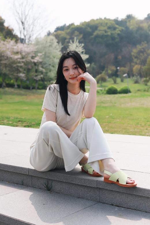 觅槿M.DINN夏日多彩冰淇淋系列凉鞋/拖鞋 | 透气舒适、低饱和马卡龙色系、温柔减龄、夏日出行百搭 商品图4