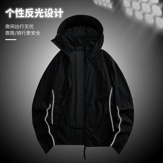 LUCKY DEER/幸运鹿情侣款upf50+轻薄透气户外防晒衣 商品图7