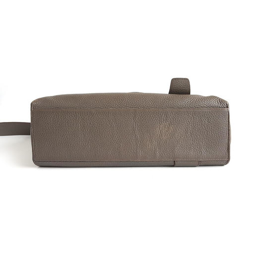 【95新】Hermes爱马仕大象灰色全皮Alfred邮差包单肩斜挎包男士200426TJ18 商品图4
