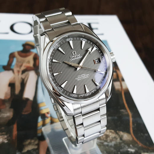 【95新】OMEGA 欧米茄231.10.42.21.06.001天文台认证同轴自动机械机芯日期显示42MM（男款）海马系列精钢140426NJS31 商品图4