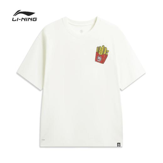 李宁反伍BADFIVE男子冰感舒适吸湿排汗短袖文化衫AHSW181 商品图3