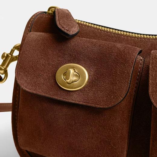 【爆】1楼COACH蔻驰女士TWIN TURN LOCK WAVERLY口袋手袋 吊牌价2650 现价2439 商品图7