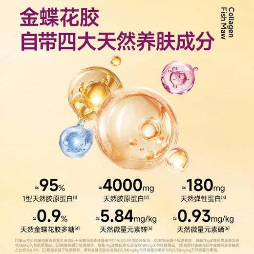 官栈金蝶胶原花胶礼盒550g（新旧包装随机发货） 商品图4