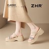 ZHR则则闪耀水钻厚底凉鞋女2026新款外穿露脚趾拖鞋超软舒适女鞋 商品缩略图8