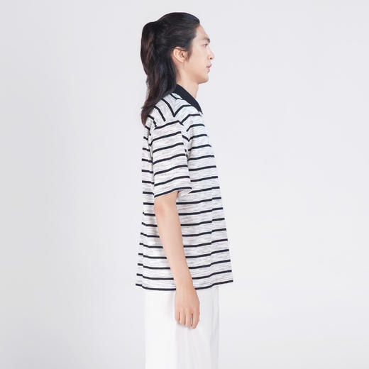 条纹撞色领POLO 商品图2