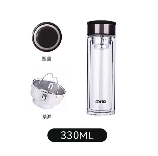 【店庆爆品】10楼 康宁 Pyrex双层玻璃杯  PX-G260/PX-330   吊牌价279/319元/只  活动价69/79元/只 商品图2