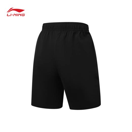 李宁男子冰感舒适吸湿排汗健身系列针织运动短裤AKYW065 商品图4