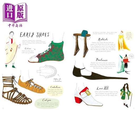 【中商原版】鞋子 一场鞋类的时尚大狂欢 Shoes A Footwear Fashion Frolic 英文原版 儿童绘本科普 进口童书 精装 商品图2