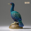 铜师傅 铜摆件 《铜师傅百鸟集》之海鸬鹚 铜工艺品 家居饰品摆件 商品缩略图2