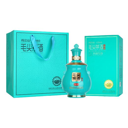 [今日秒杀】鸡公山白酒【毛尖茶酒1980】盒装52度500ml*6瓶 商品图1