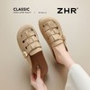 ZHR复古厚底包头半拖鞋女2026夏季软底罗马凉鞋外穿一脚蹬勃肯鞋 商品缩略图8