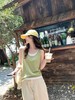 韩国 Liter Seo*lU领假两件麻感棉撞色背心 商品缩略图1