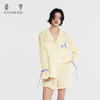 微笑豚豚』桑罗江豚印花桑蚕丝睡衣套装女夏家居服可外穿2026新款 商品缩略图3
