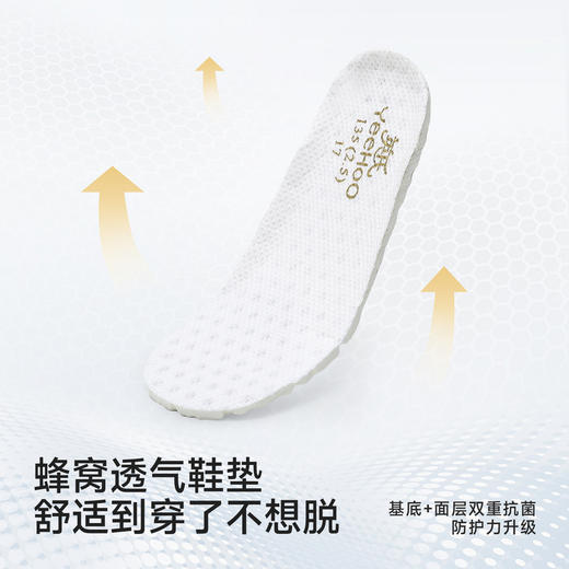 英氏宝宝学步鞋婴儿抗菌网眼休闲鞋男童女童新款春夏百搭童鞋 商品图2