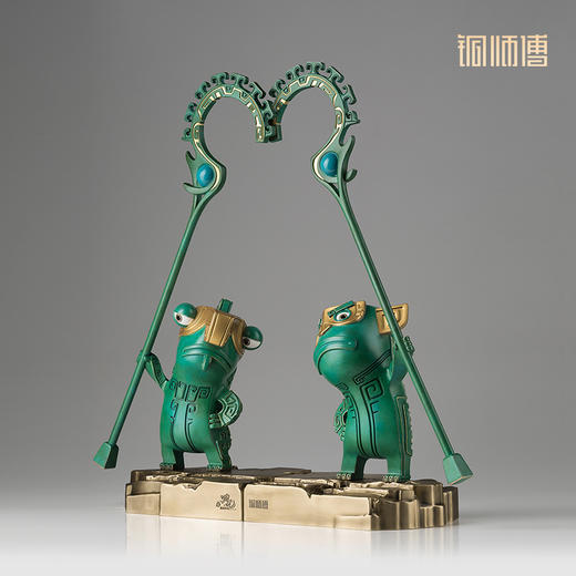 铜师傅 正版授权《哪吒之魔童闹海》 结界兽（特大号） 潮玩铜摆件 哪吒周边 商品图2