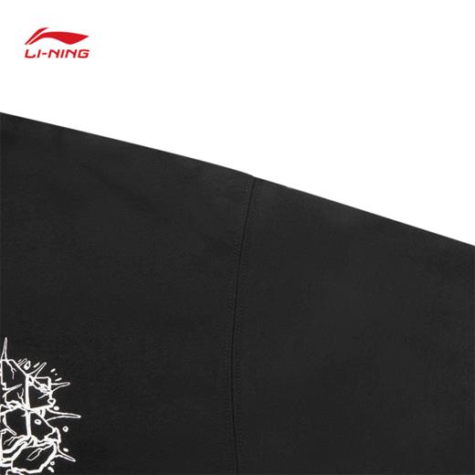 李宁反伍BADFIVE男子冰感舒适吸湿排汗短袖文化衫AHSW161 商品图8