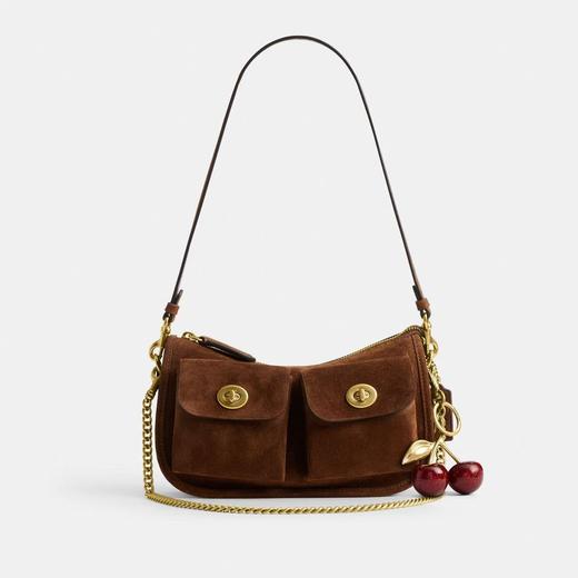 【爆】1楼COACH蔻驰女士TWIN TURN LOCK WAVERLY口袋手袋 吊牌价2650 现价2439 商品图6