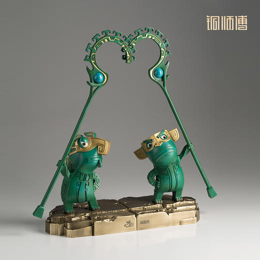 铜师傅 正版授权《哪吒之魔童闹海》 结界兽（特大号） 潮玩铜摆件 哪吒周边 商品图1
